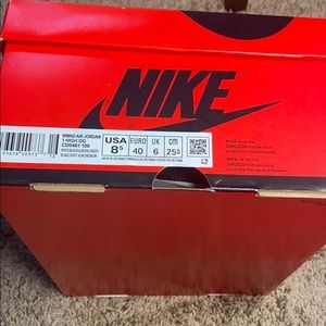 Women Air Jordan “Tie dye” model- 8.5 in womens.